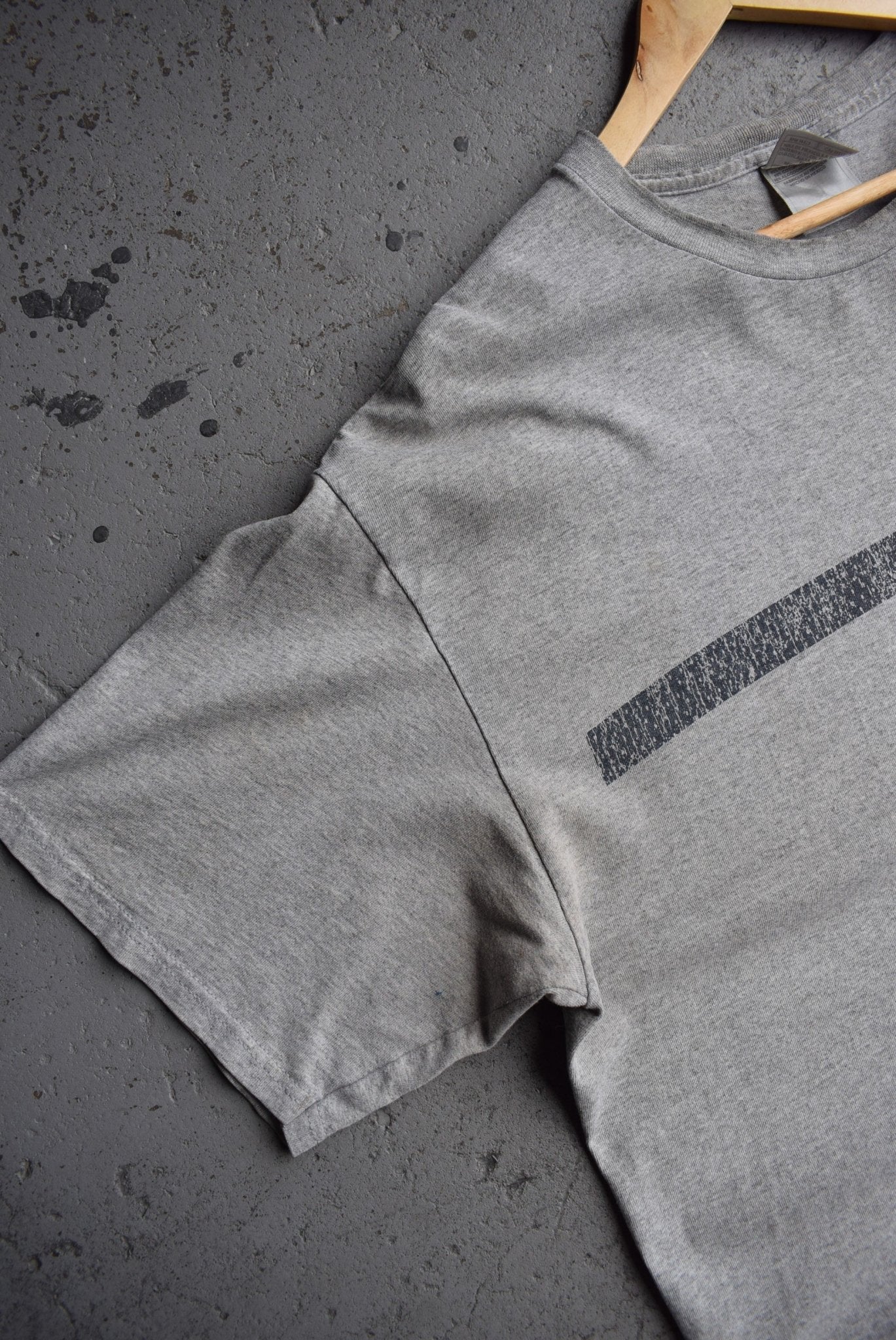 Vintage Nike Athletics Spellout Tee (L) - Retrospective Store