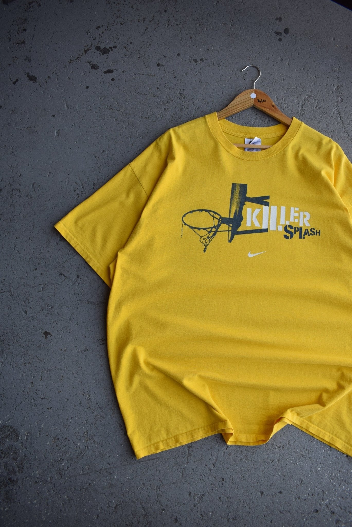 Vintage Nike Basketball 'Killer Splash' Tee (XXL) - Retrospective Store