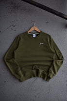 Vintage Nike Classic Logo Embroidered Crewneck (M) - Retrospective Store