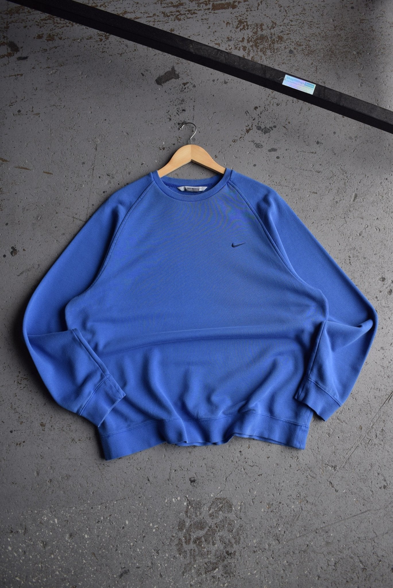 Vintage Nike Classic Logo Embroidered Crewneck (XL) - Retrospective Store