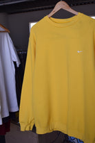 Vintage Nike Classic Logo Embroidered Crewneck (XL) - Retrospective Store