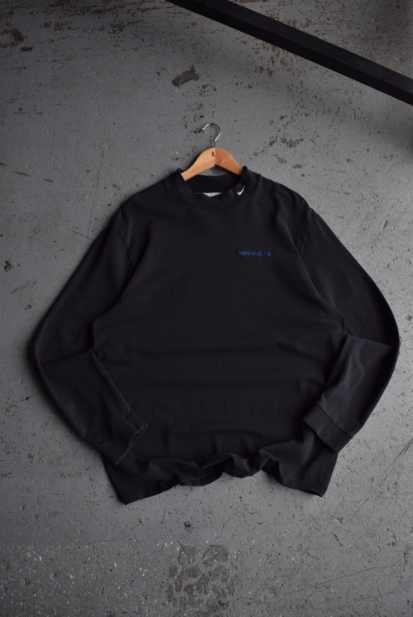 Vintage Nike Classic Logo Embroidered Mockneck (XL) - Retrospective Store