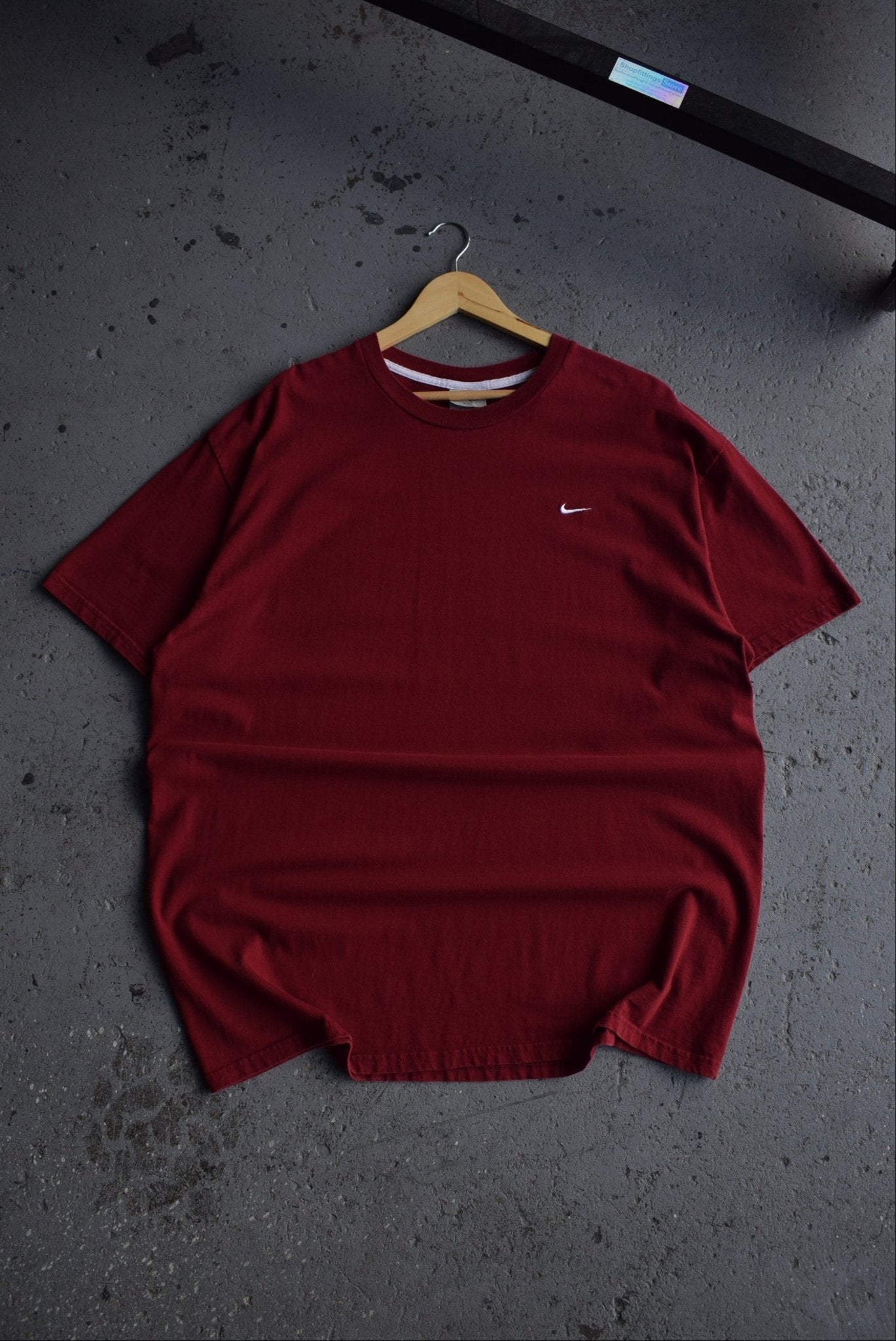 Vintage Nike Classic Logo Embroidered Tee (XXL) - Retrospective Store