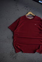 Vintage Nike Classic Logo Embroidered Tee (XXL) - Retrospective Store