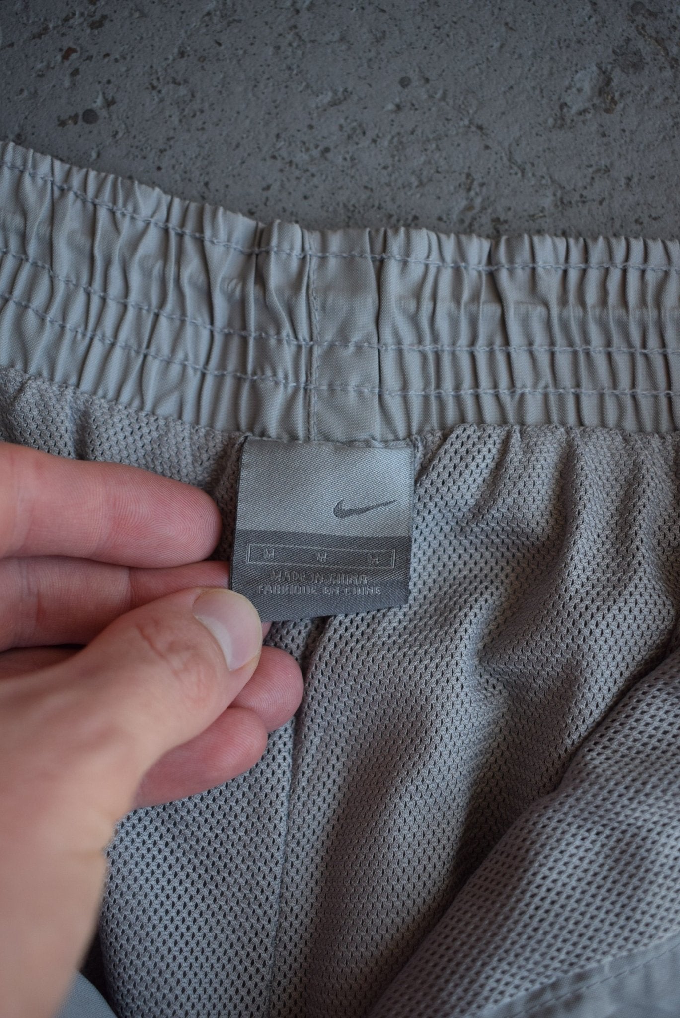 Vintage Nike Classic Logo Embroidered Track Pants (M) - Retrospective Store