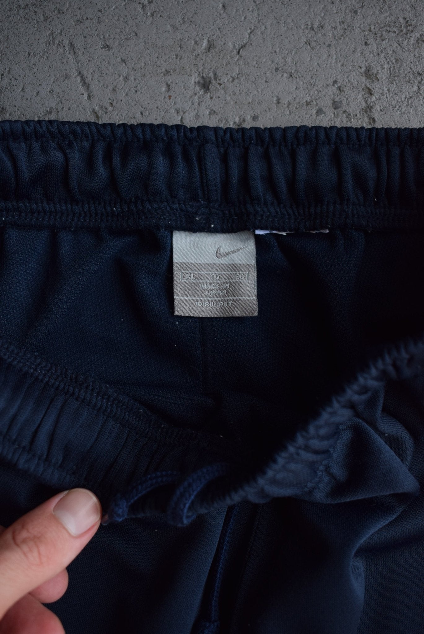 Vintage Nike Classic Logo Embroidered Track Pants (M/L) - Retrospective Store