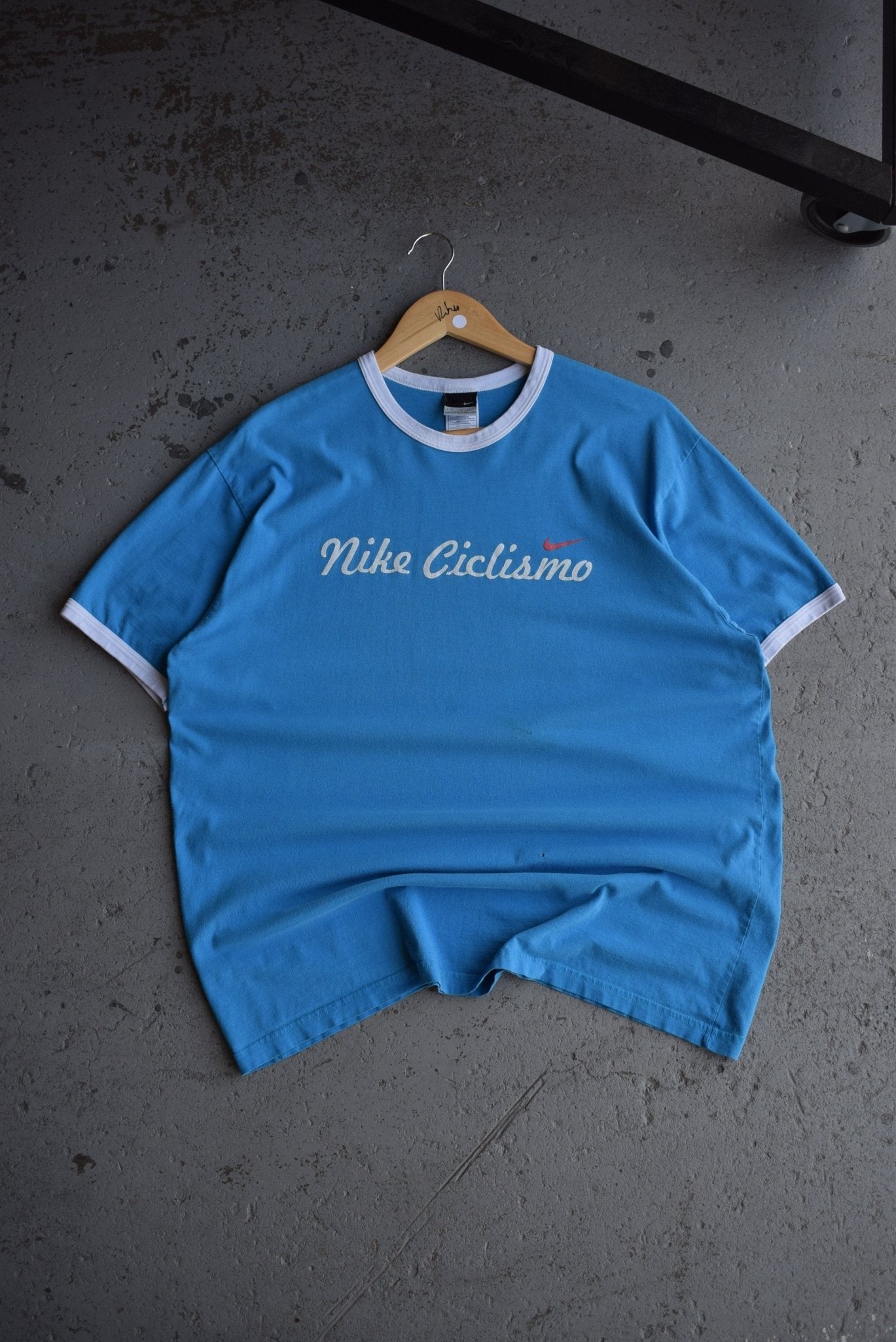 Vintage Nike Cycling Tee (L) - Retrospective Store