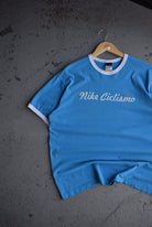Vintage Nike Cycling Tee (L) - Retrospective Store