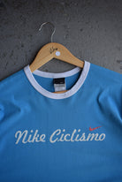 Vintage Nike Cycling Tee (L) - Retrospective Store