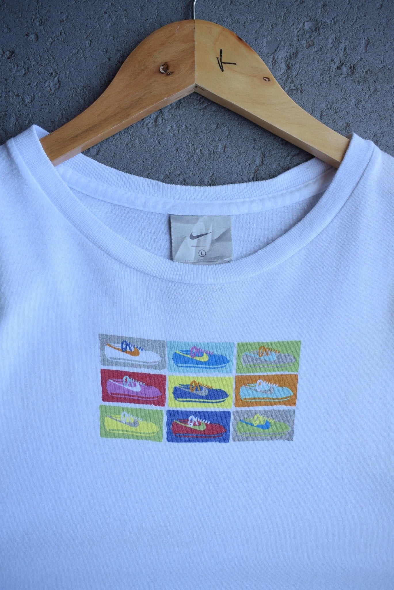 Vintage Nike Graphic Tee (Women's L) - Retrospective Store