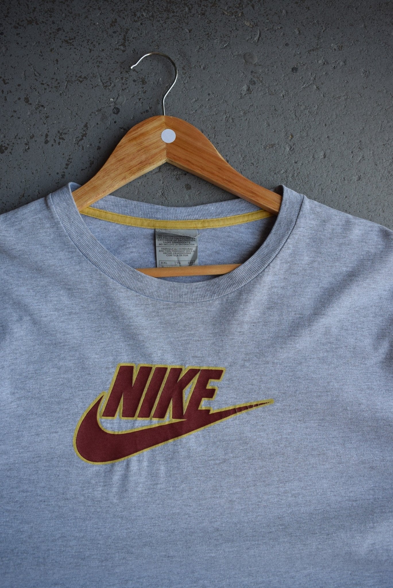 Vintage Nike Spellout Long Sleeve Tee (XL) - Retrospective Store