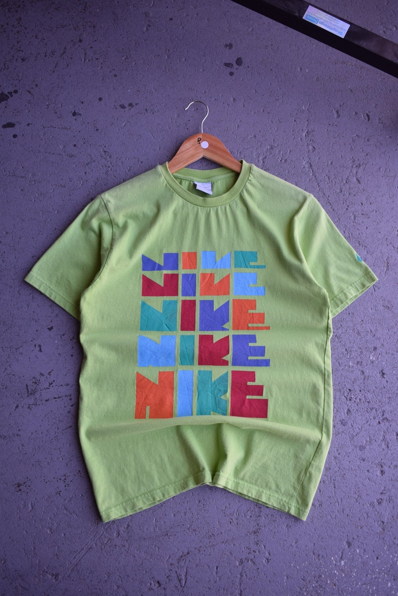 Vintage Nike Spellout Tee (S) - Retrospective Store