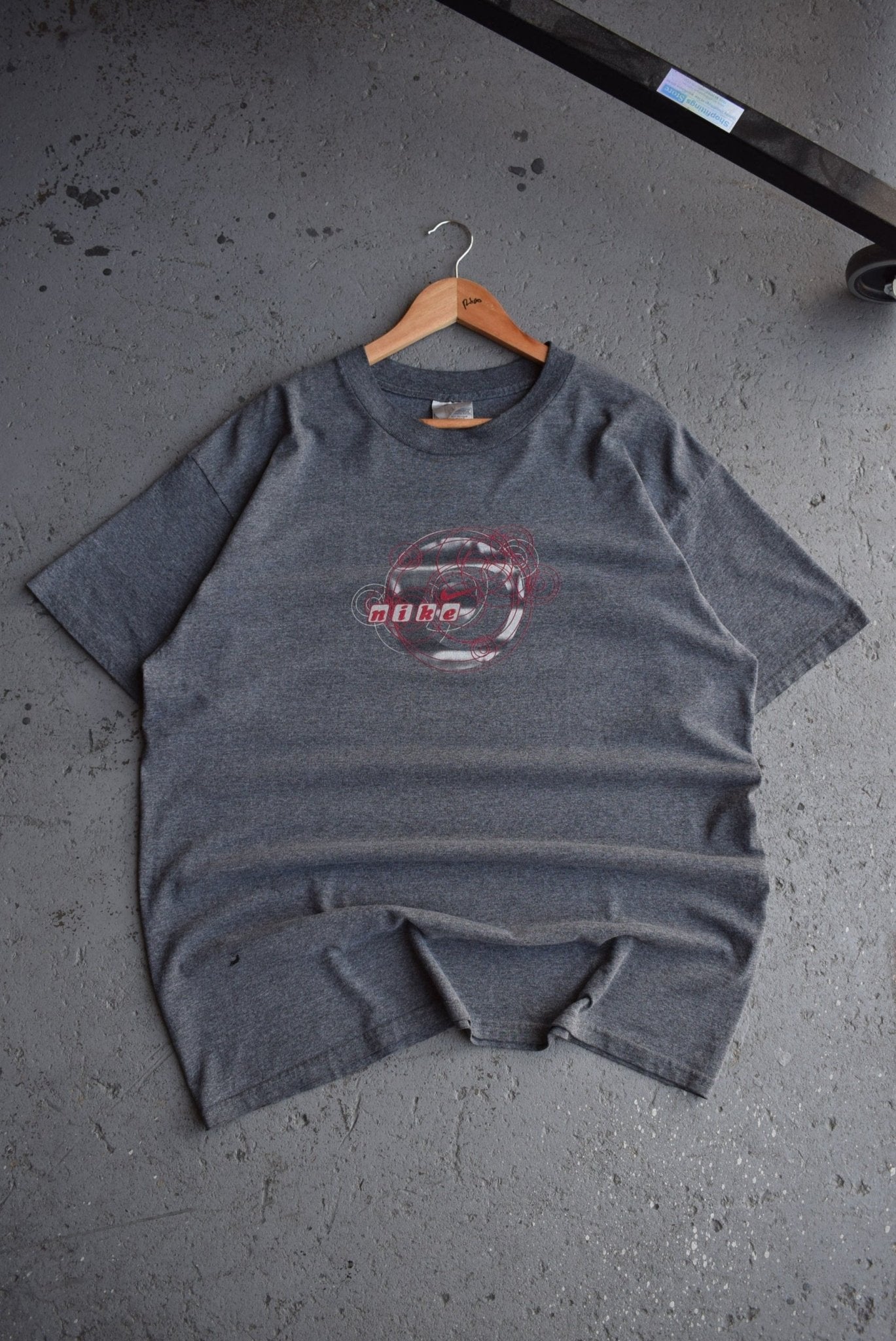 Vintage Nike Spellout Tee (XL) - Retrospective Store