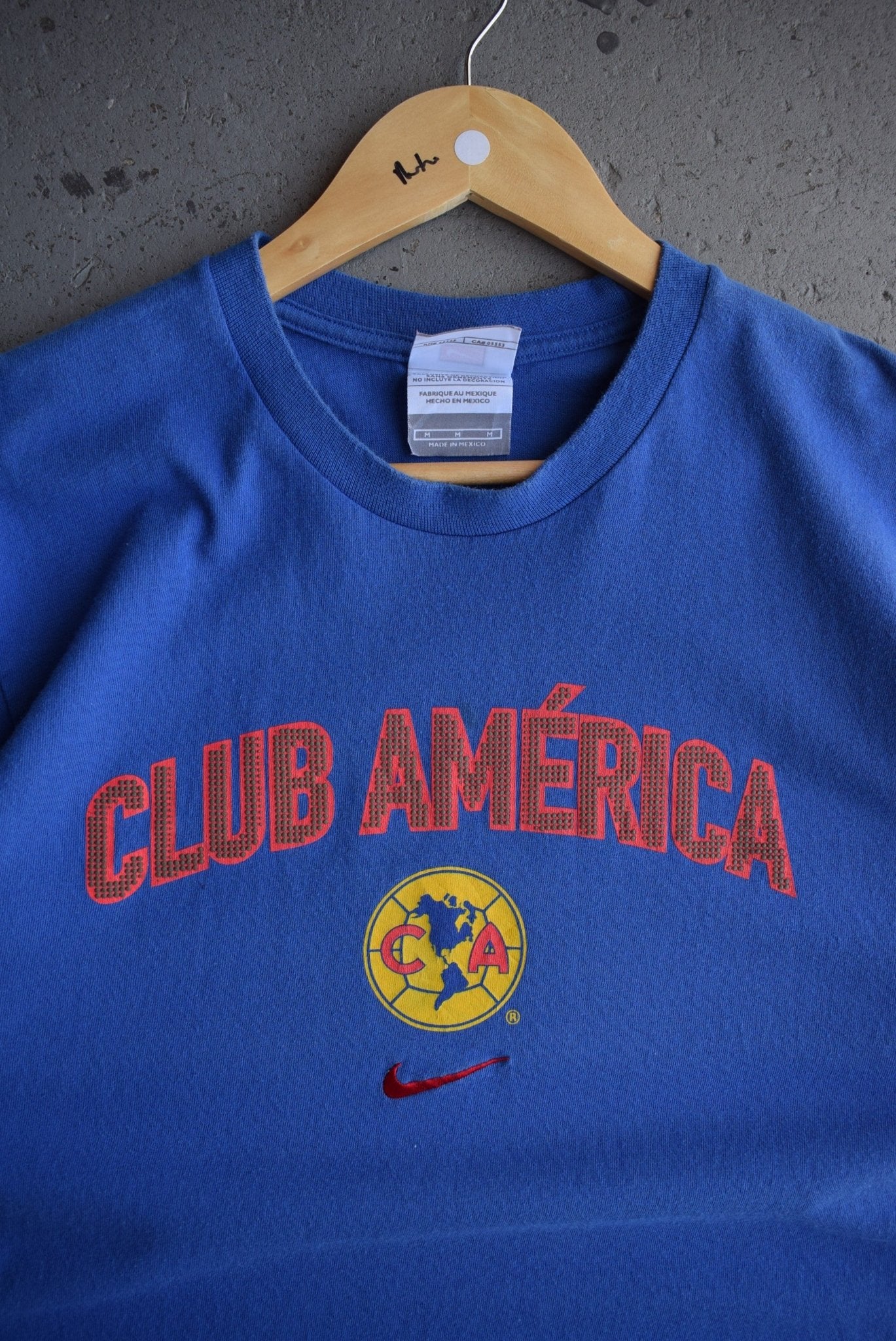 Vintage Nike x Club America FC Embroidered Tee (M) - Retrospective Store