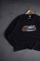 Vintage Old Navy Spellout Long Sleeve Tee (L) - Retrospective Store