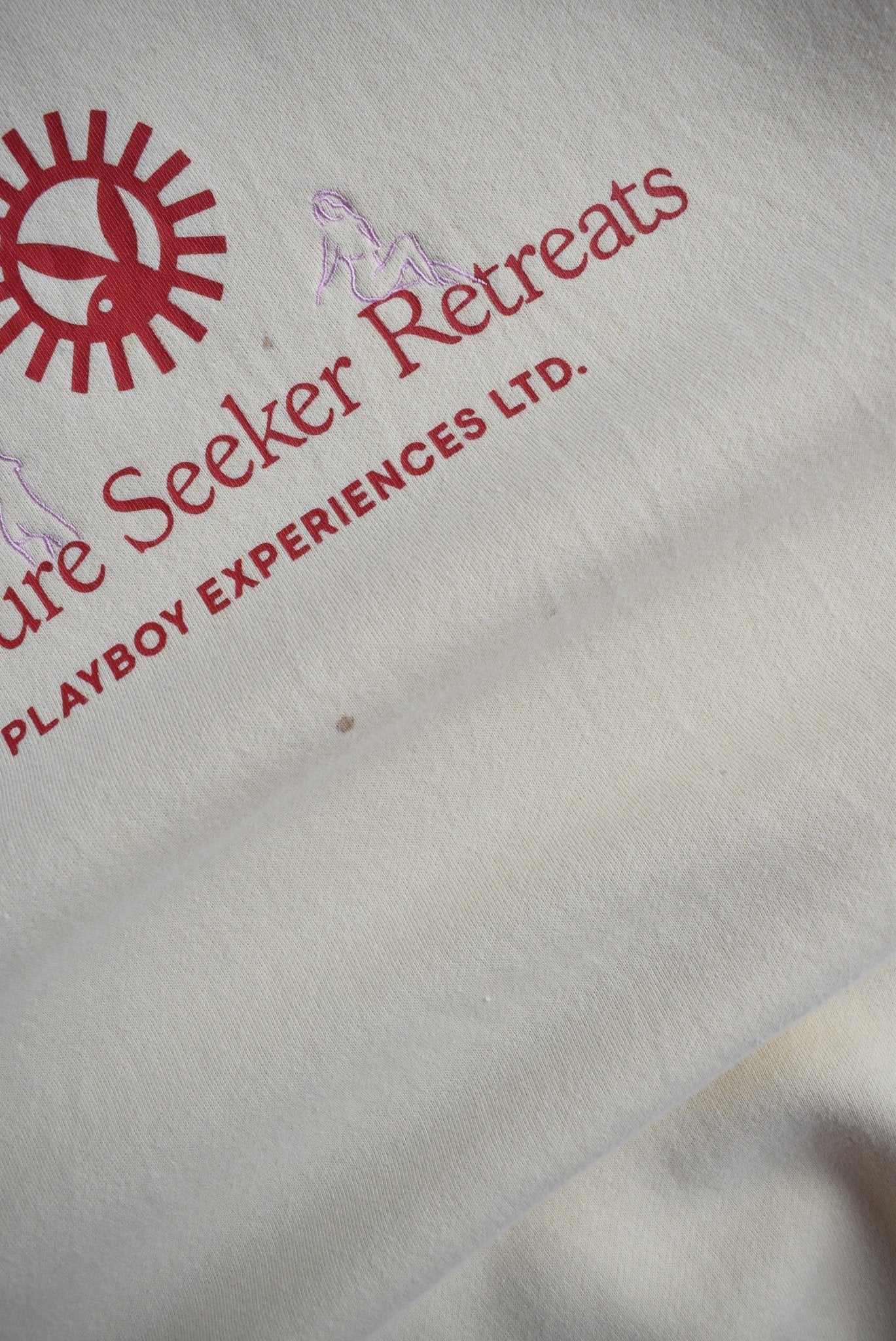 Vintage Playboy Pleasure Seaker Retreats Crewneck (L) - Retrospective Store