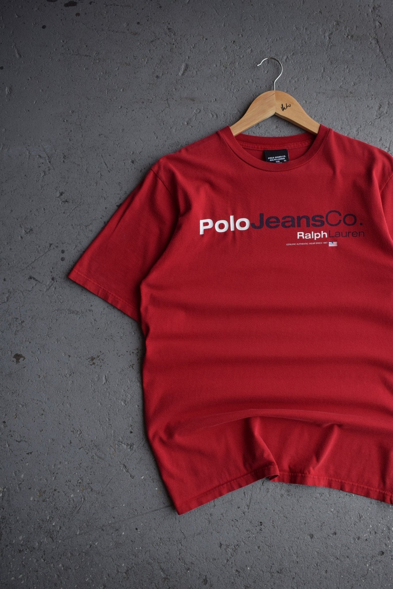 Vintage Polo Jeans Co. Ralph Lauren Tee (M) - Retrospective Store