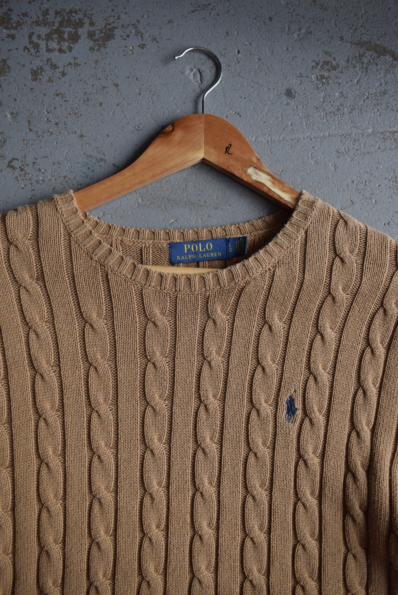 Vintage Polo Ralph Lauren Classic Logo Embroidered Knitted Sweater (M) - Retrospective Store