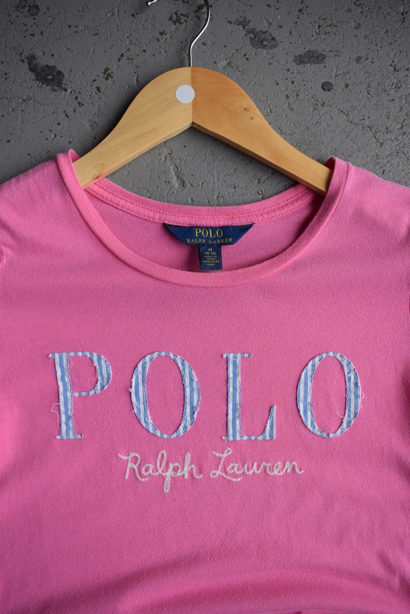 Vintage Polo Ralph Lauren Embroidered Baby Tee (Women's S) - Retrospective Store