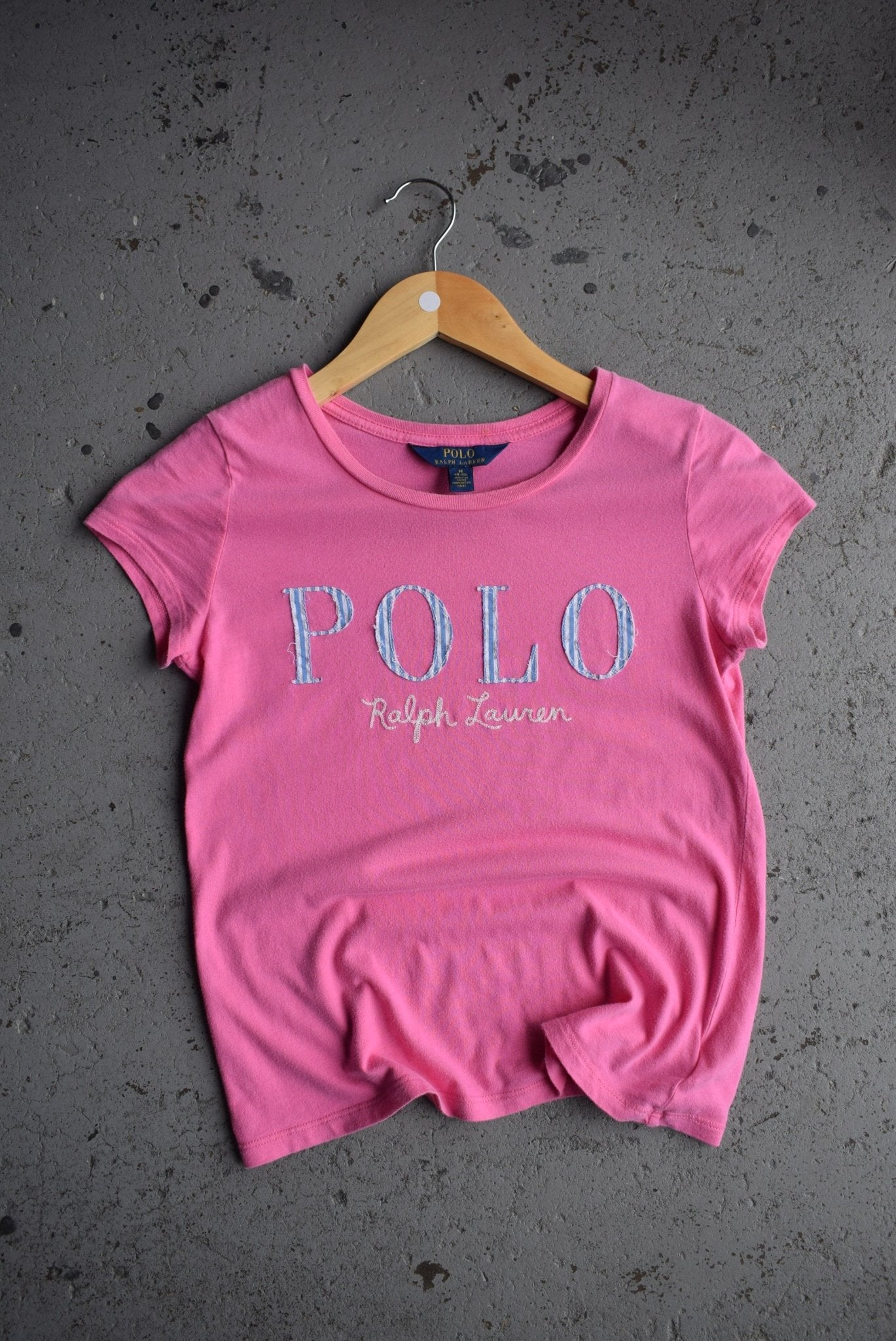 Vintage Polo Ralph Lauren Embroidered Baby Tee (Women's S) - Retrospective Store