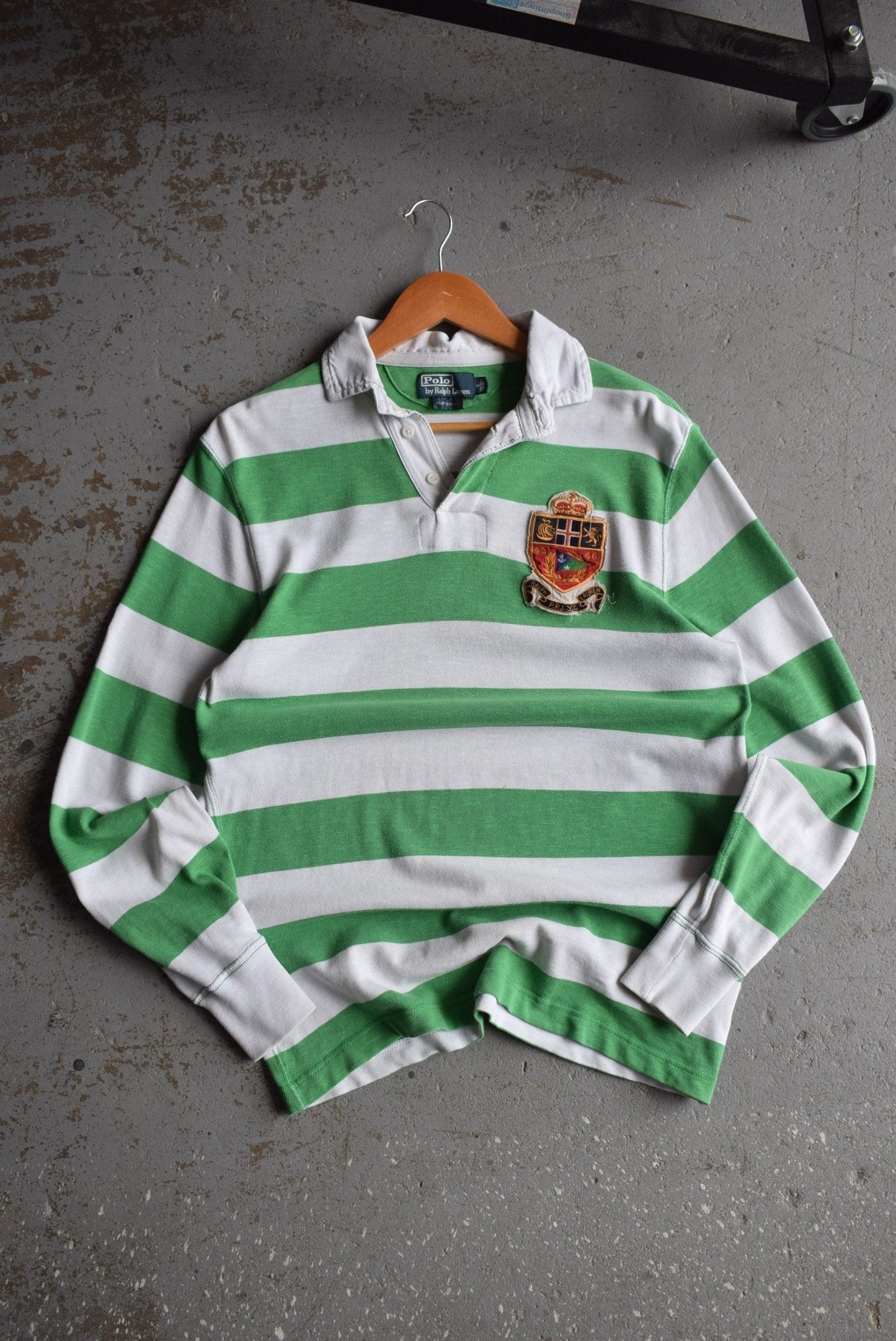 Vintage Polo Ralph Lauren Embroidered Rugby Polo (M) - Retrospective Store