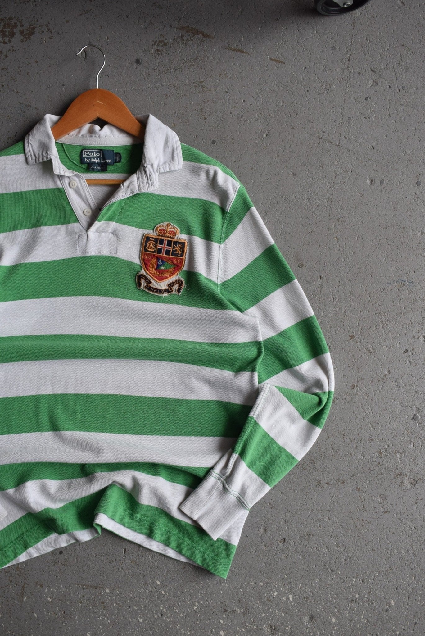 Vintage Polo Ralph Lauren Embroidered Rugby Polo (M) - Retrospective Store