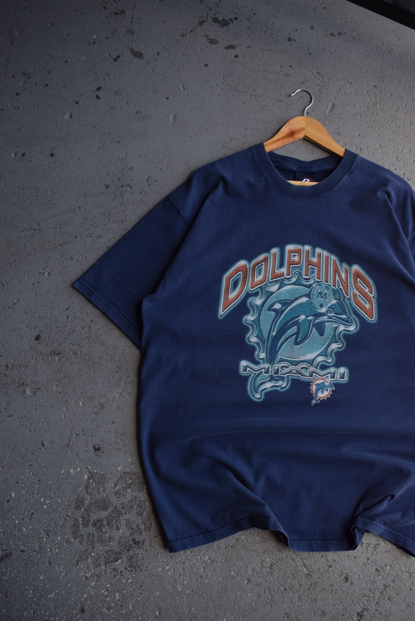 Vintage Pro Player x NFL Miami Dolphins Tee (XL) - Retrospective Store