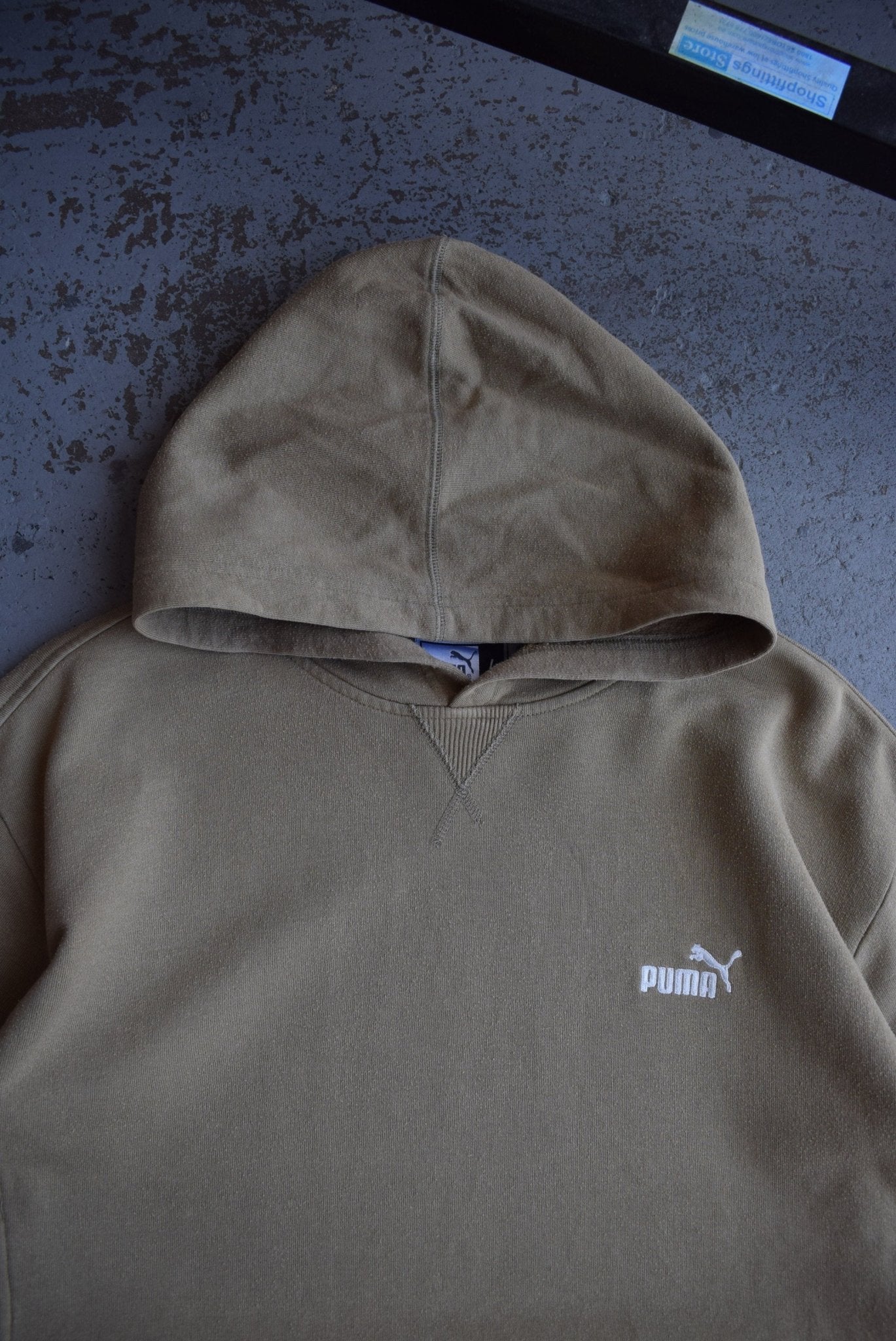 Vintage Puma Classic Logo Embroidered Hoodie (XL) - Retrospective Store