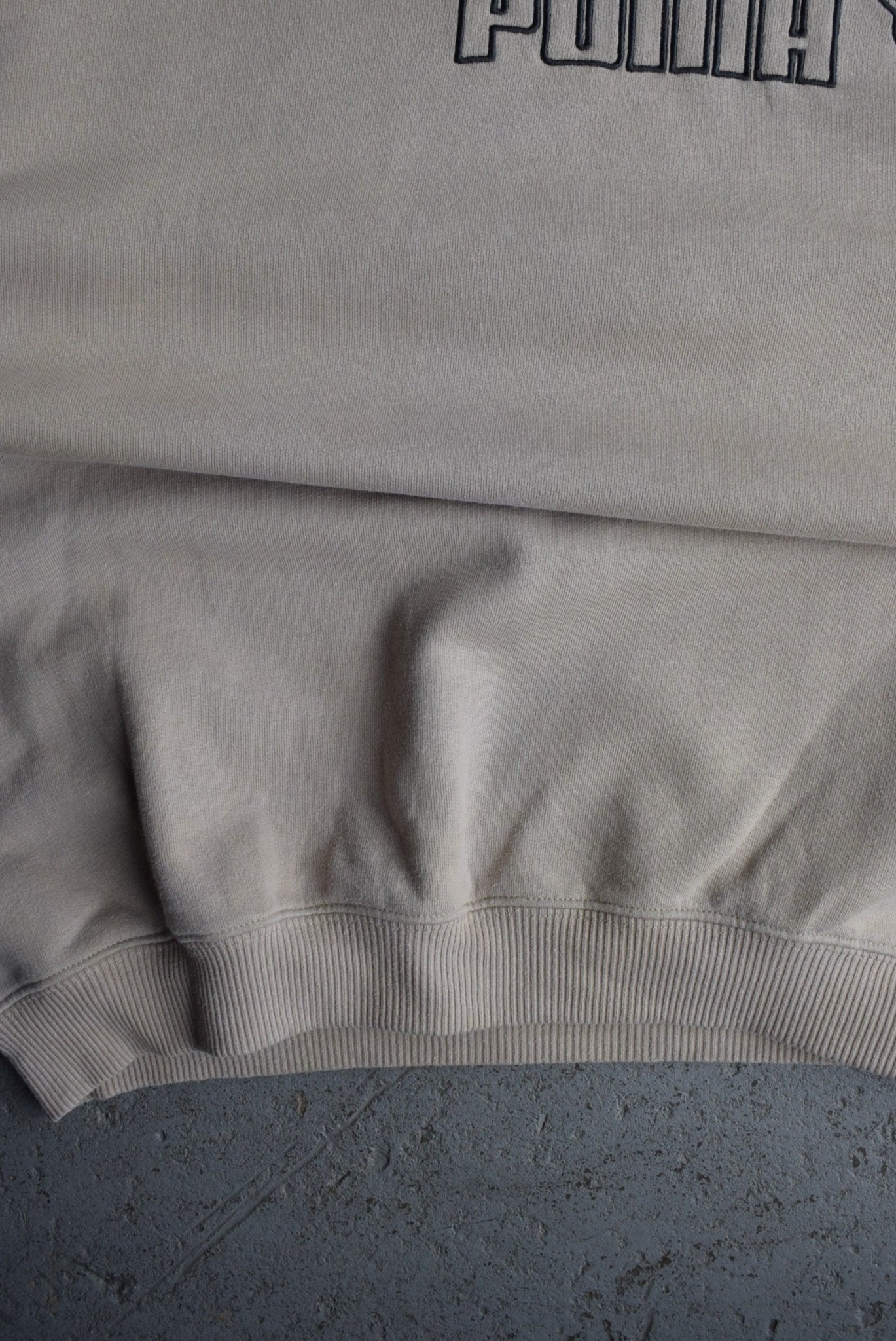 Vintage Puma Embroidered Spellout Crewneck (XXL) - Retrospective Store