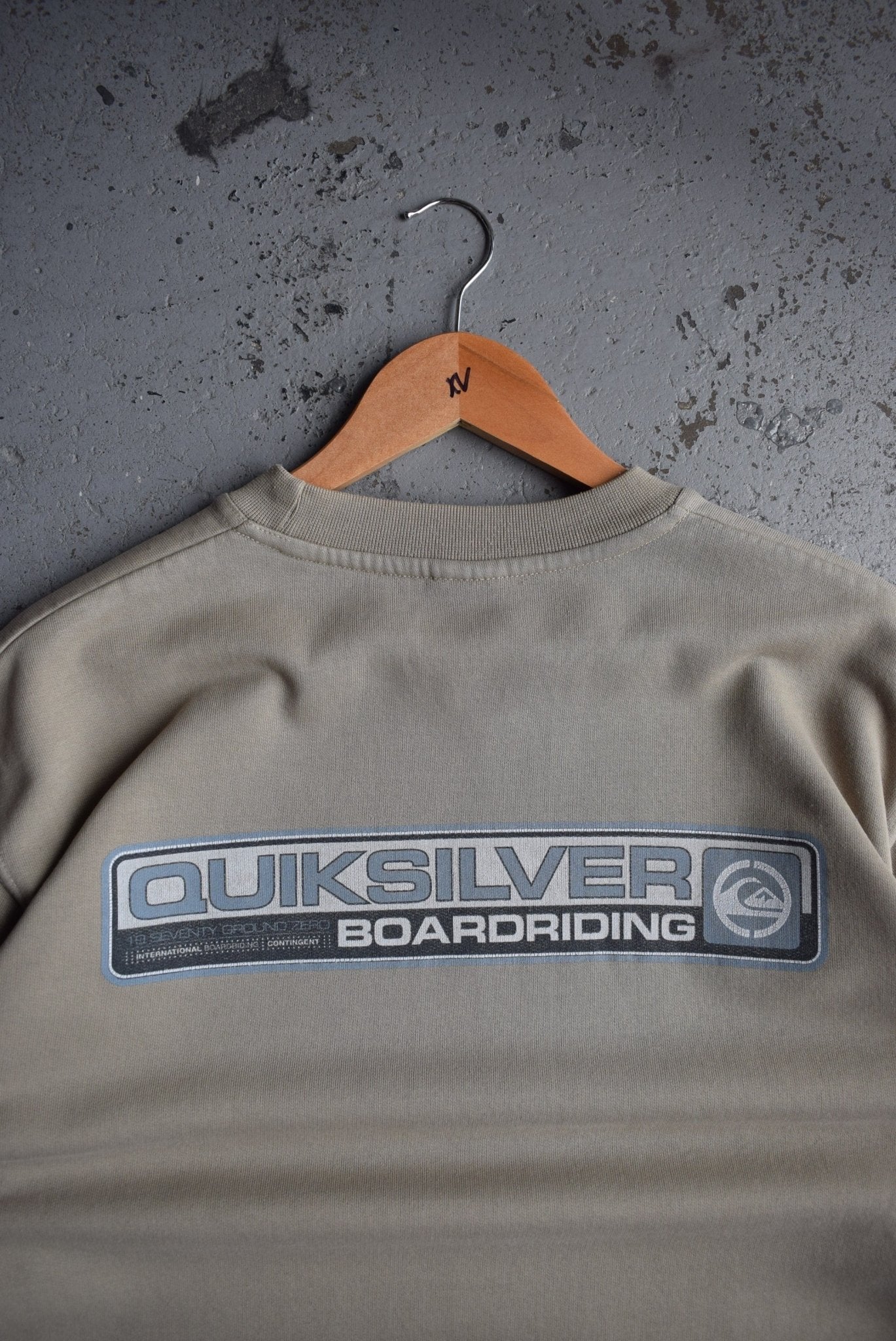 Vintage Quiksilver Spellout Crewneck (M/L) - Retrospective Store