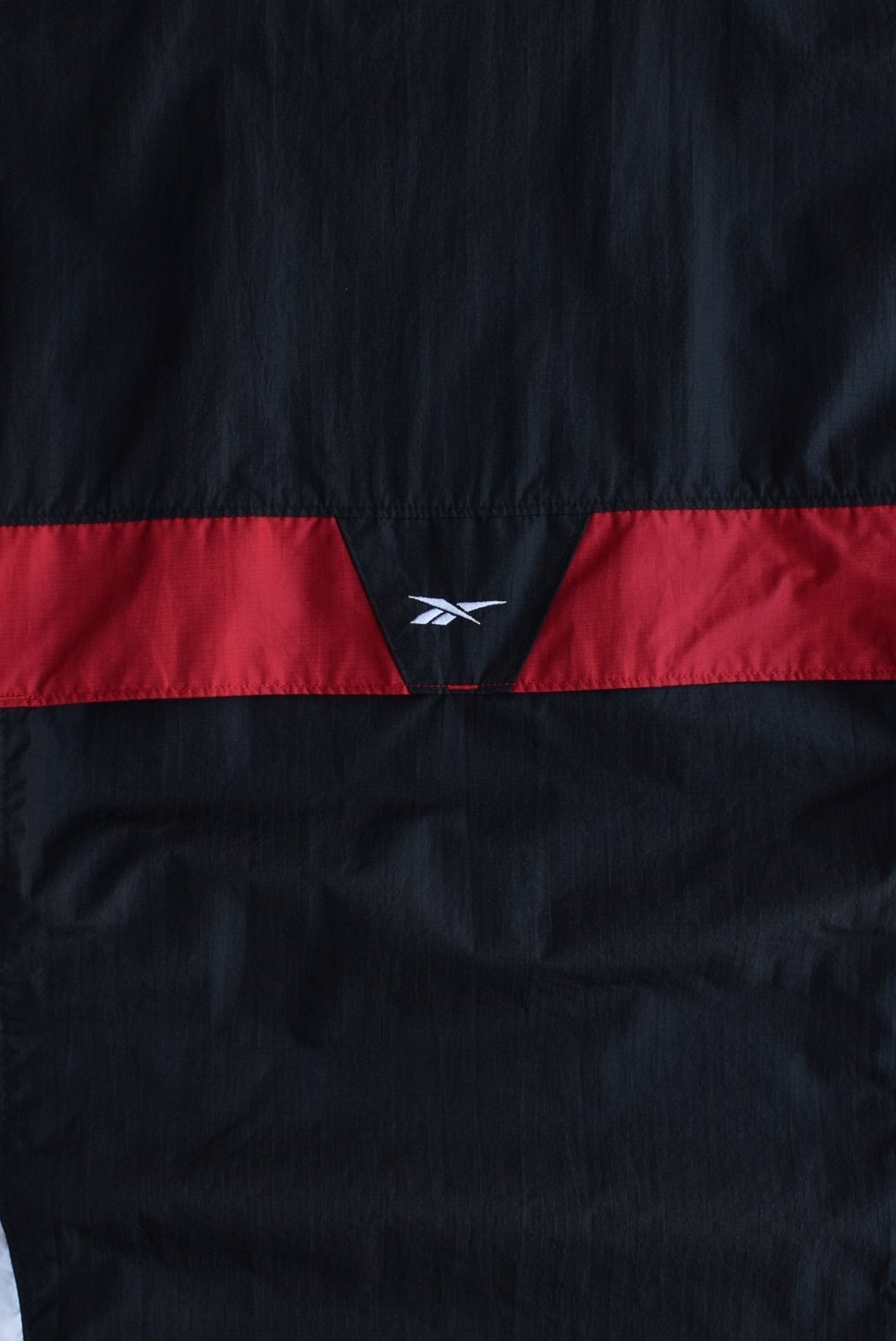 Vintage Reebok Classic Logo Embroidered Quarter Zip Jacket (M) - Retrospective Store