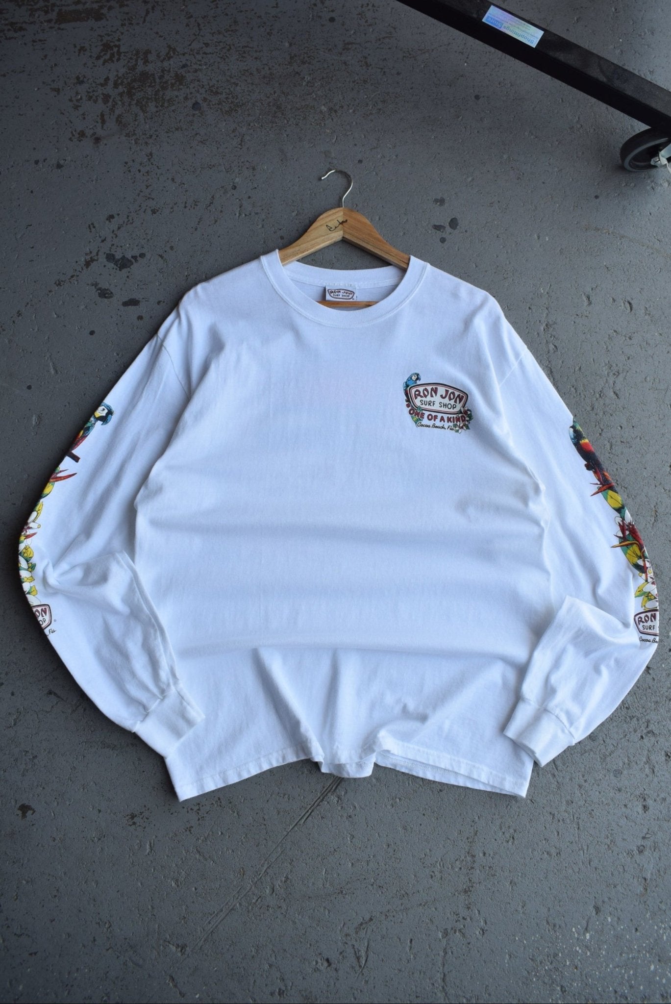 Vintage Ron Jon Surf Shop Long Sleeve Tee (L) - Retrospective Store