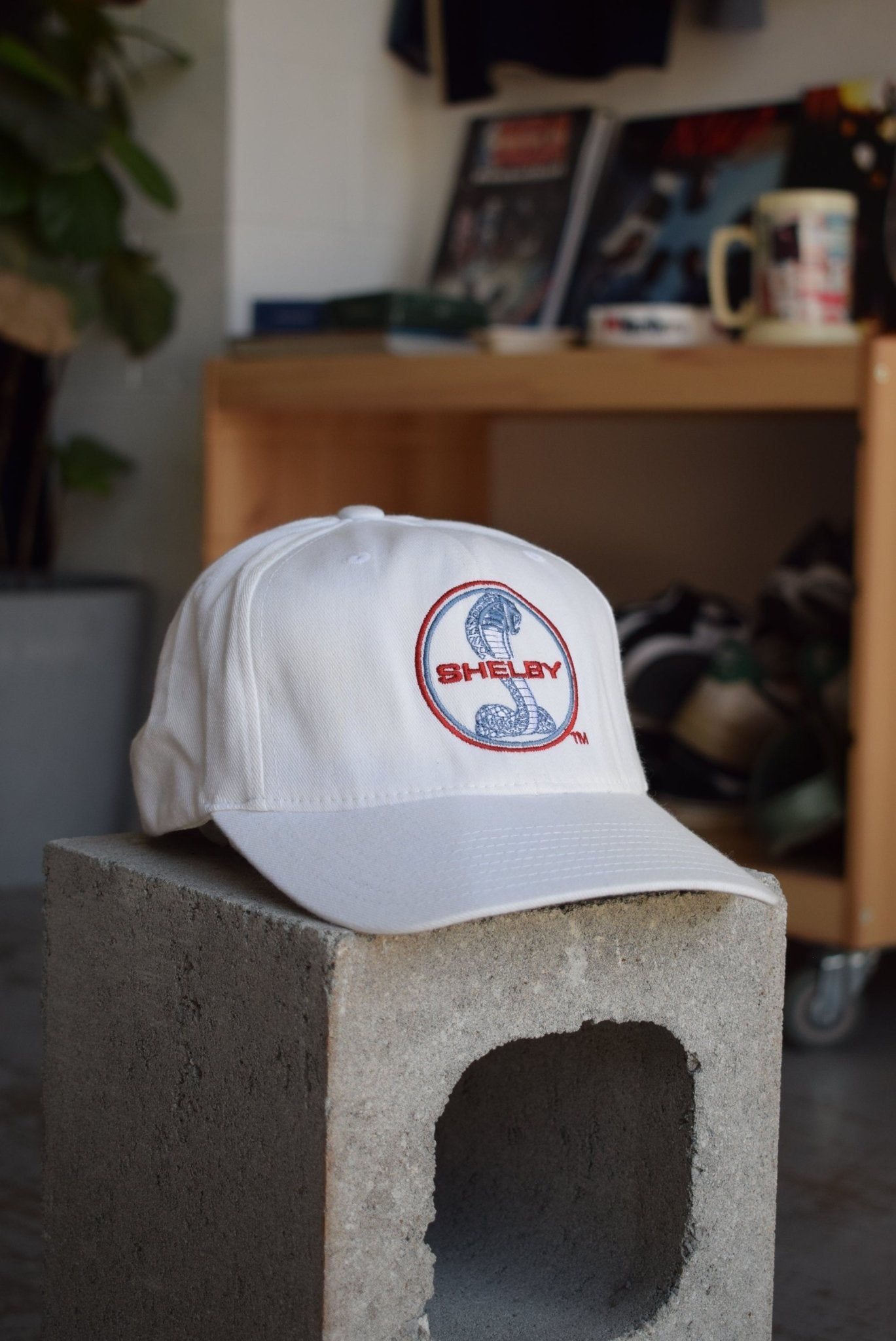 Vintage Shelby Mustang Embroidered Hat - Retrospective Store