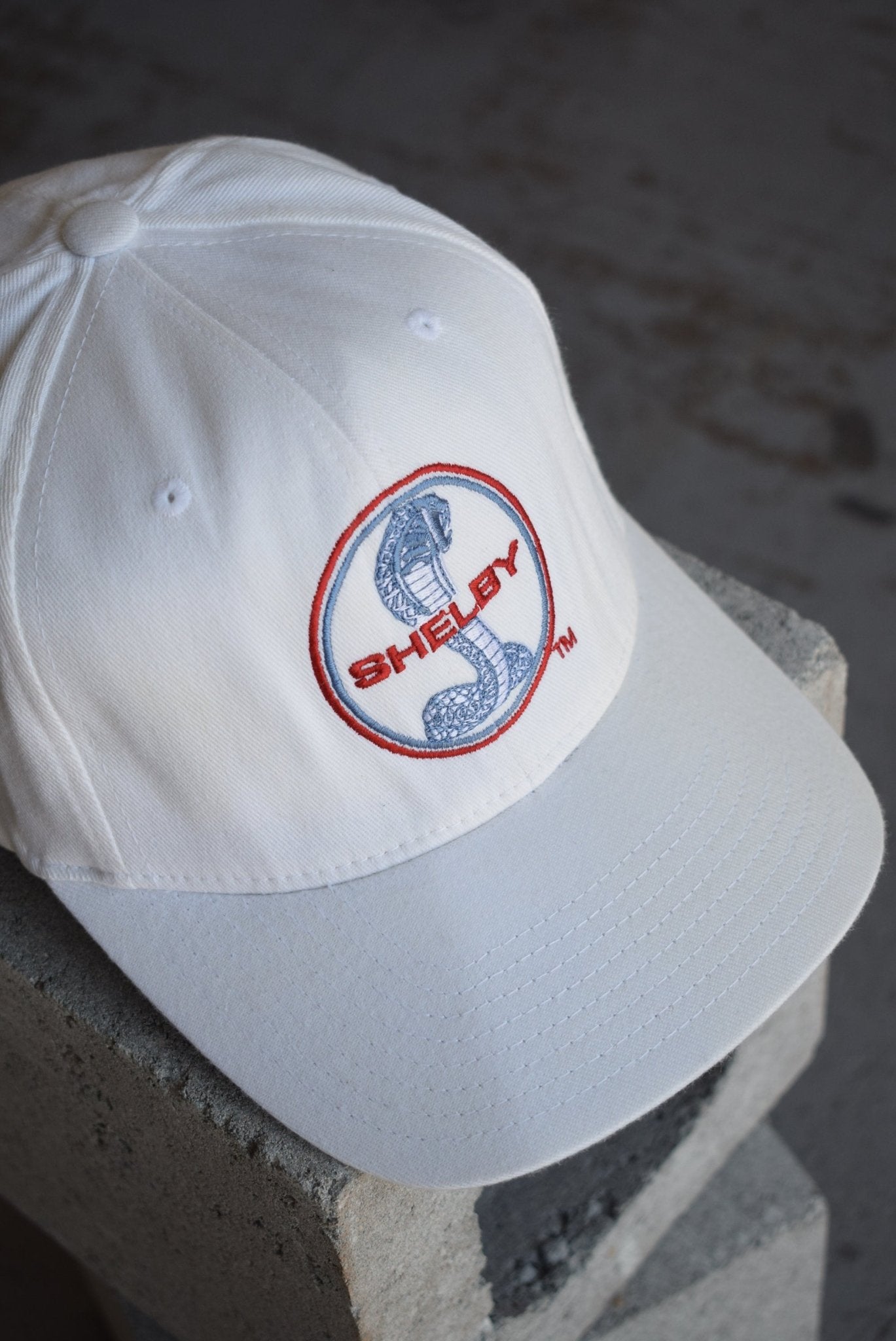 Vintage Shelby Mustang Embroidered Hat - Retrospective Store