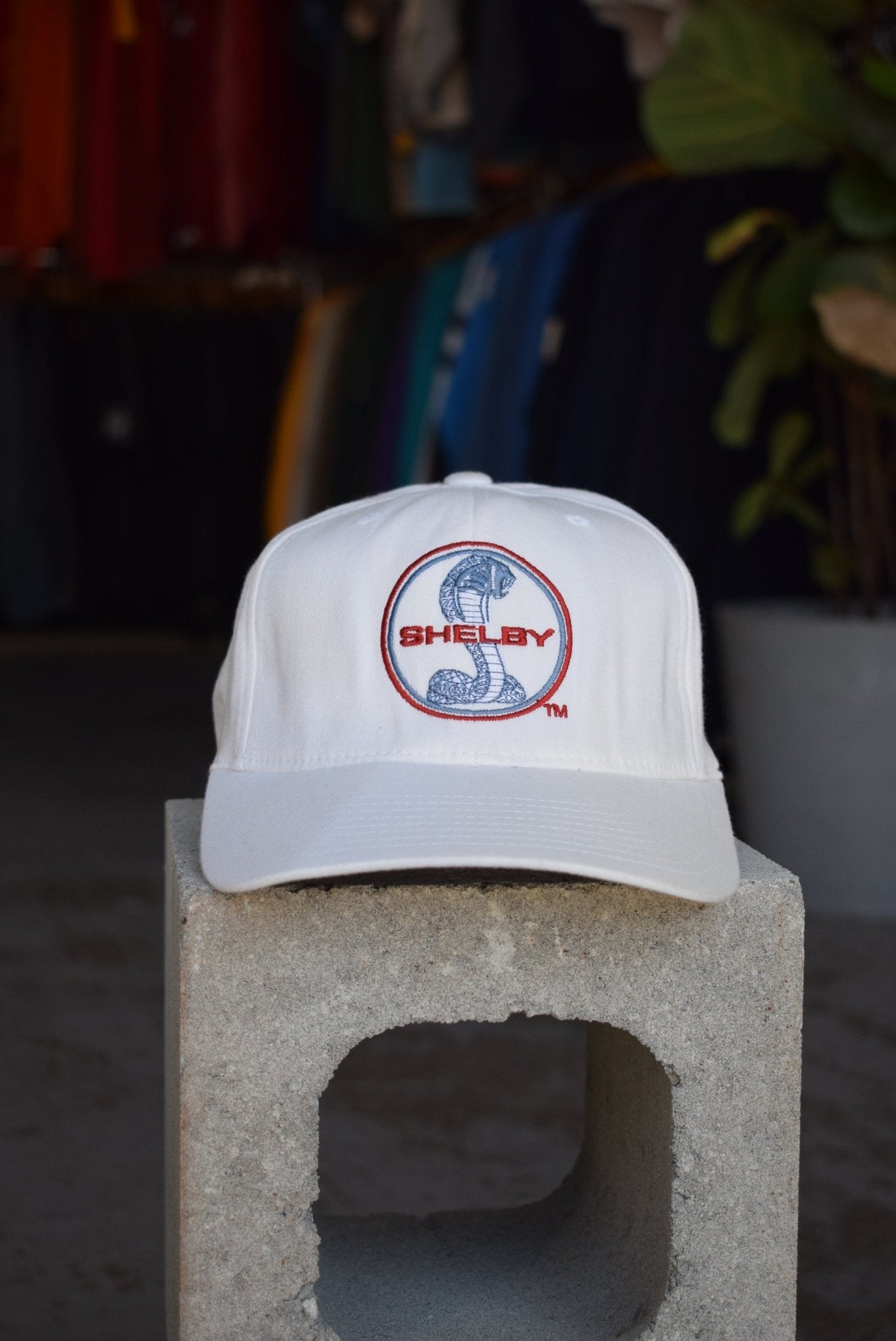 Vintage Shelby Mustang Embroidered Hat - Retrospective Store