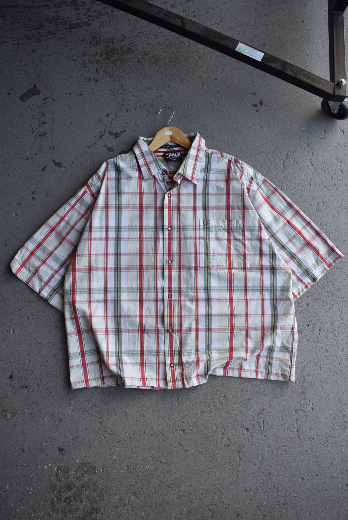 Vintage Southpole Cropped Button Up (XXL) - Retrospective Store