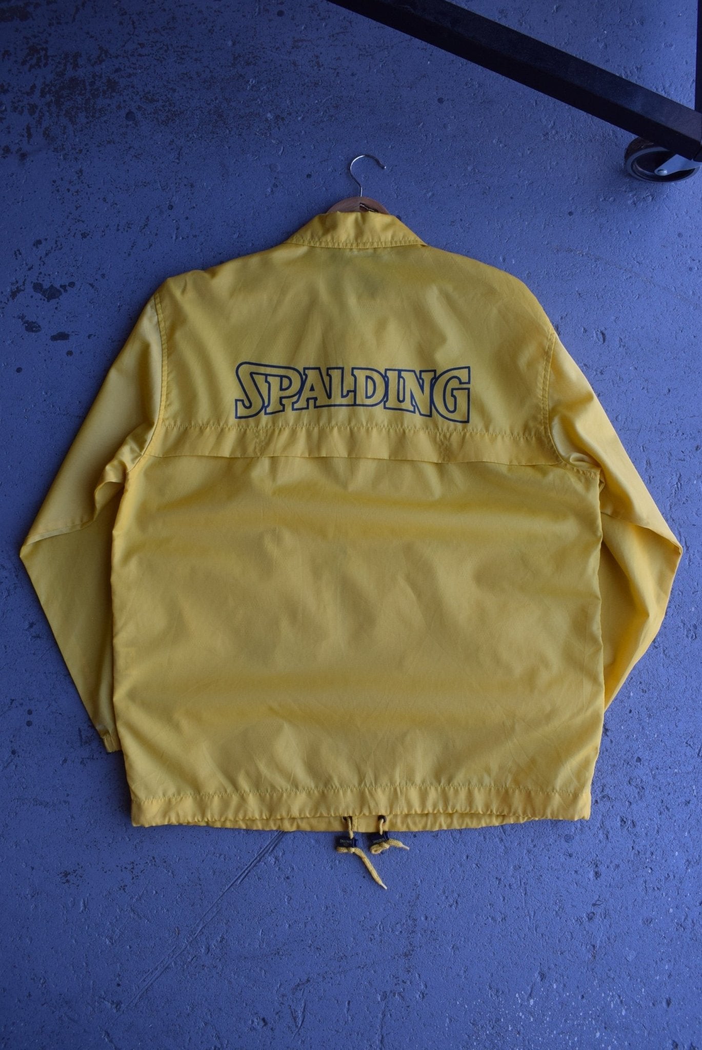 Vintage Spalding Embroidered Spellout Coaches Jacket (L) - Retrospective Store