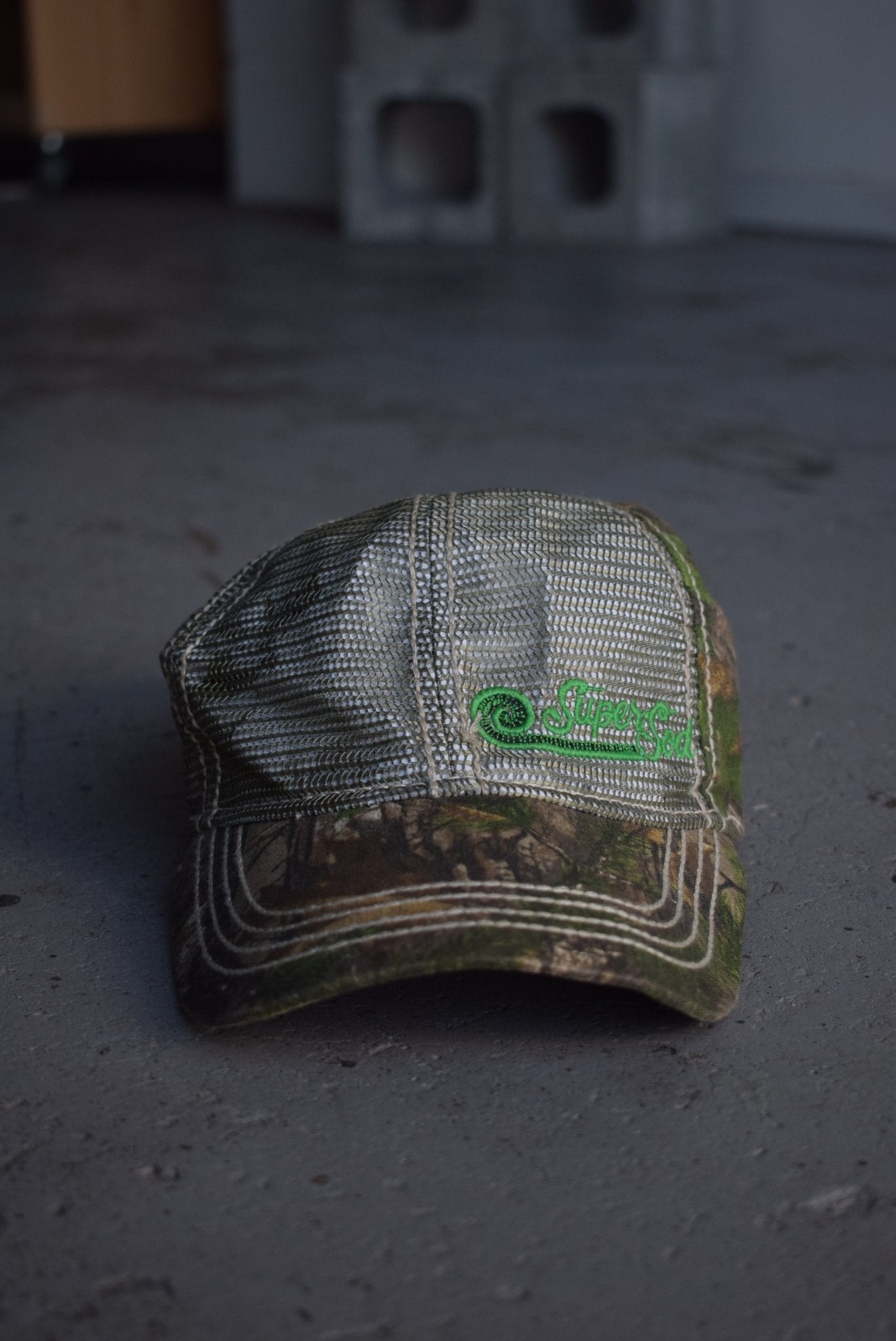 Vintage Super Sod Real Tree Hat - Retrospective Store