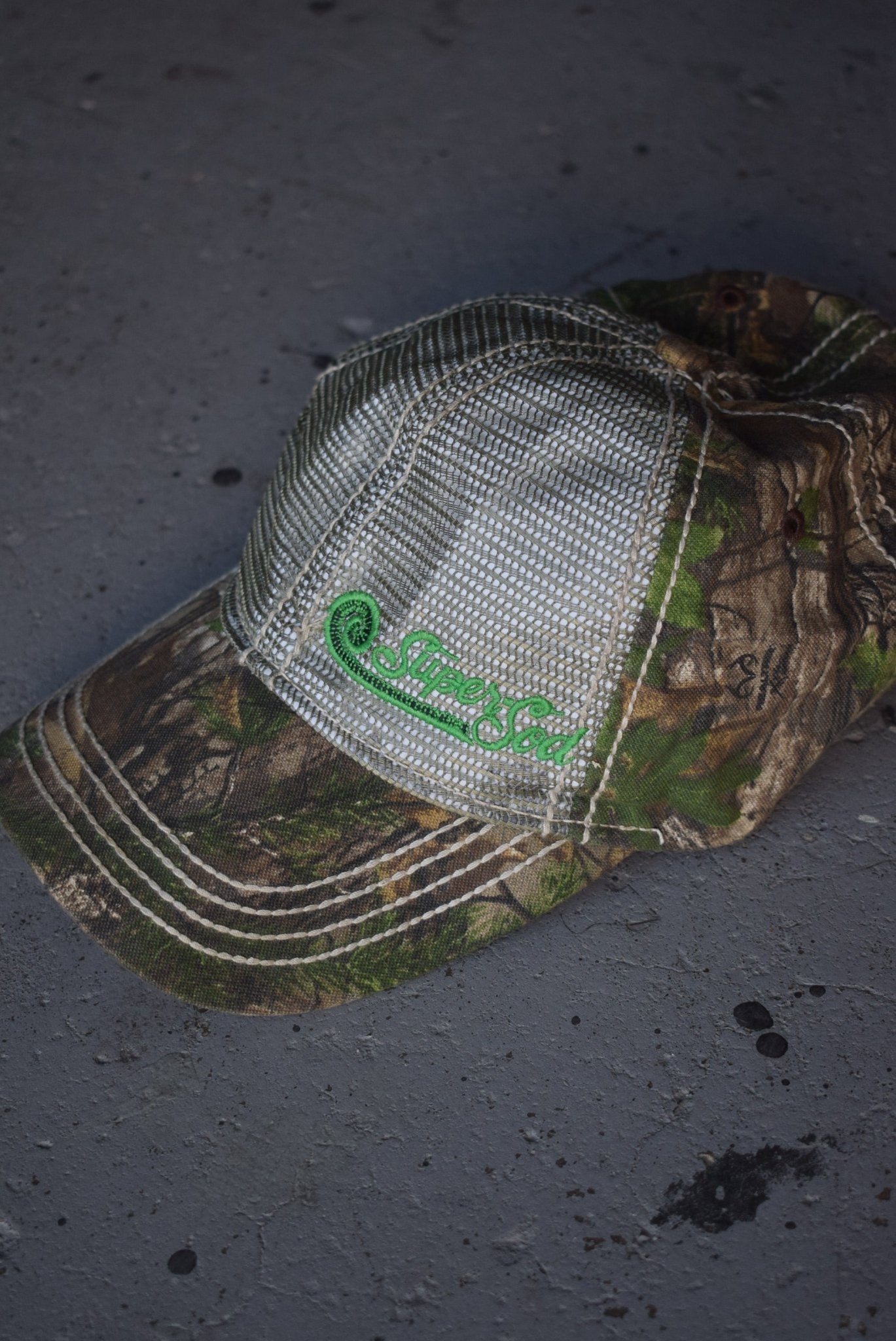 Vintage Super Sod Real Tree Hat - Retrospective Store