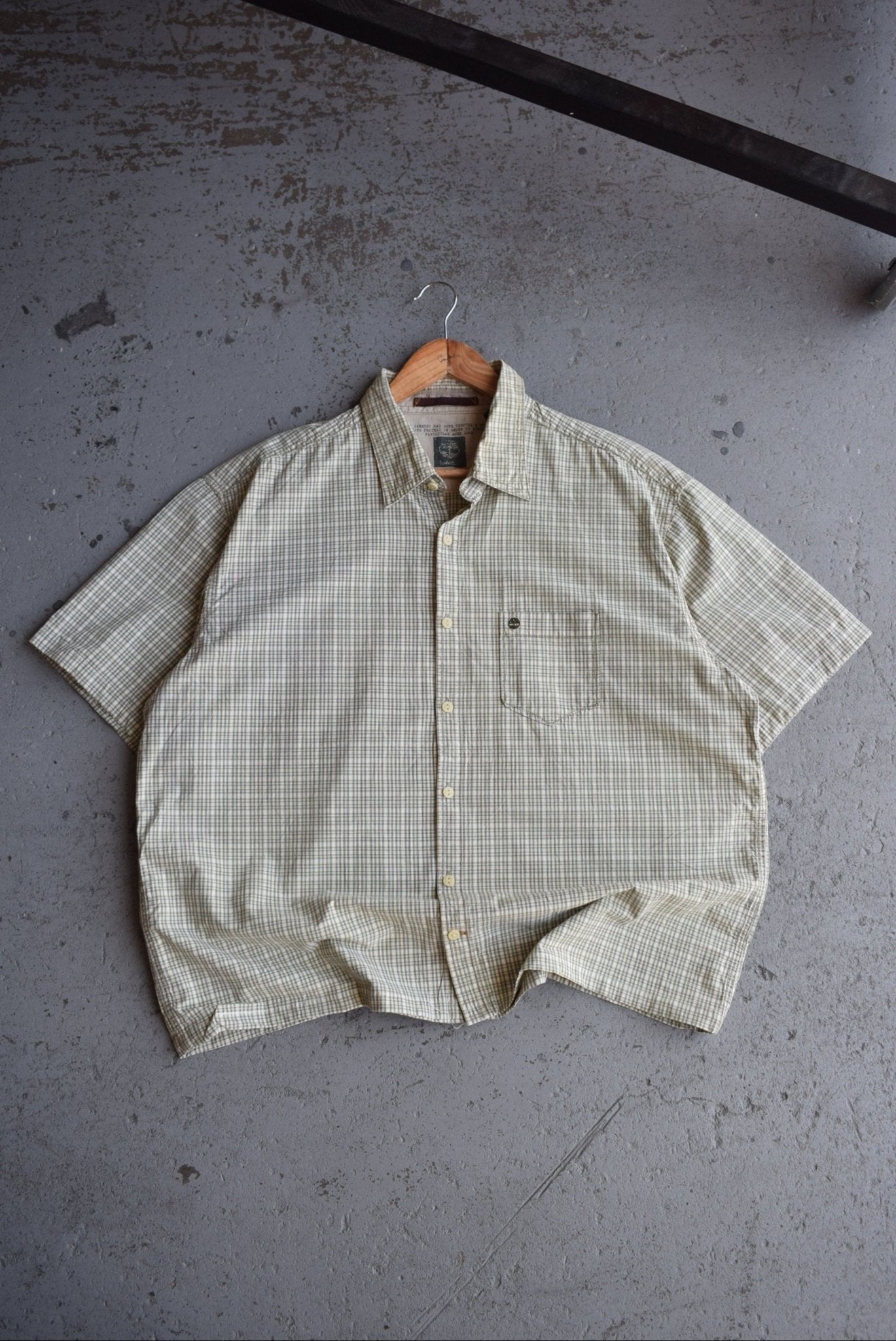 Vintage Timberland Cropped Button Up (XL) - Retrospective Store