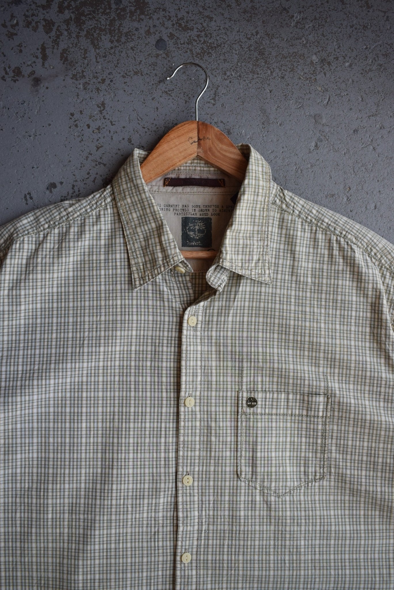Vintage Timberland Cropped Button Up (XL) - Retrospective Store