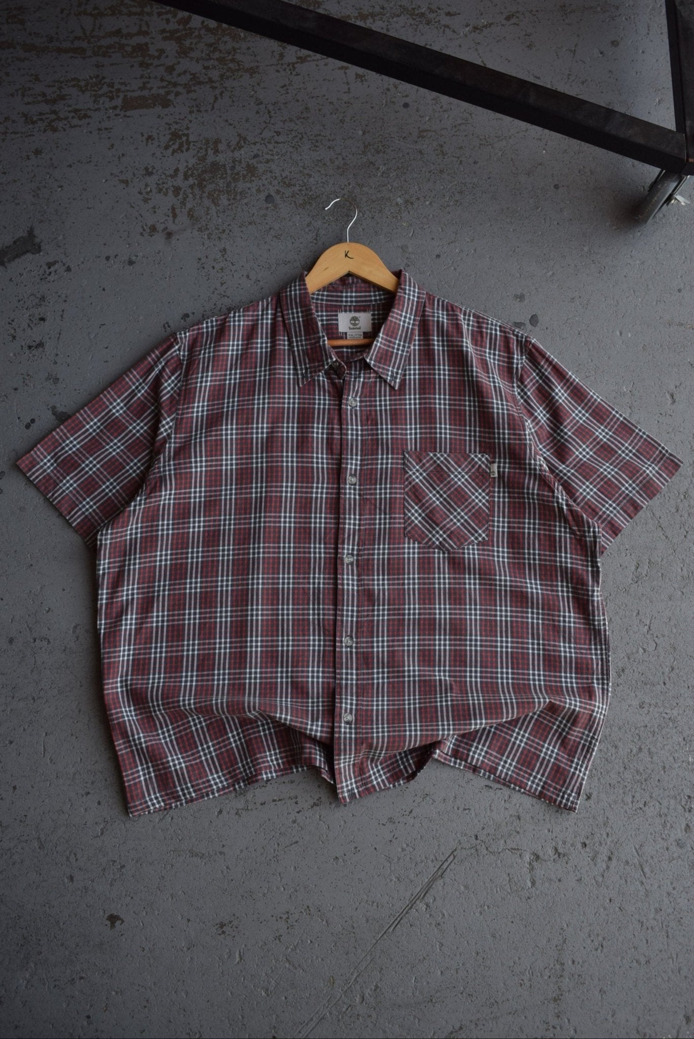Vintage Timberland Cropped Button Up (XXL) - Retrospective Store