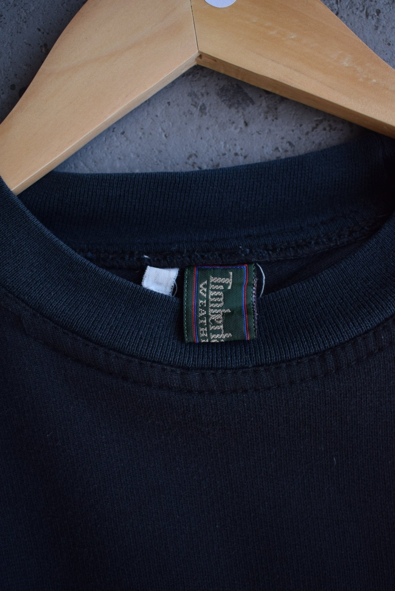 Vintage Timberland Weathergear Embroidered Spellout Crewneck (M) - Retrospective Store