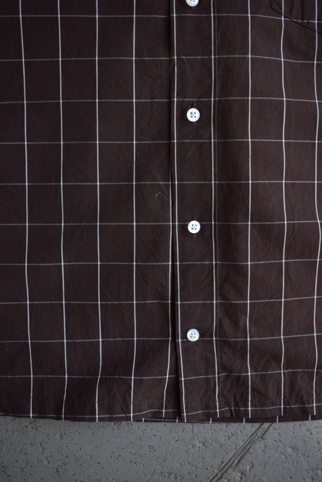 Vintage Tommy Hilfiger Cropped Button Up (L) - Retrospective Store