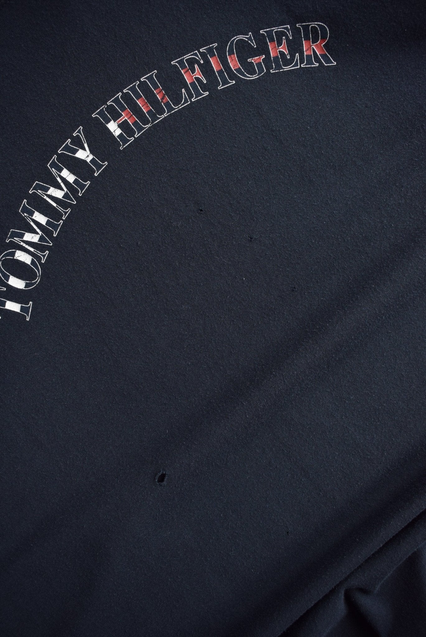 Vintage Tommy Hilfiger Spellout Tee (XXL) - Retrospective Store