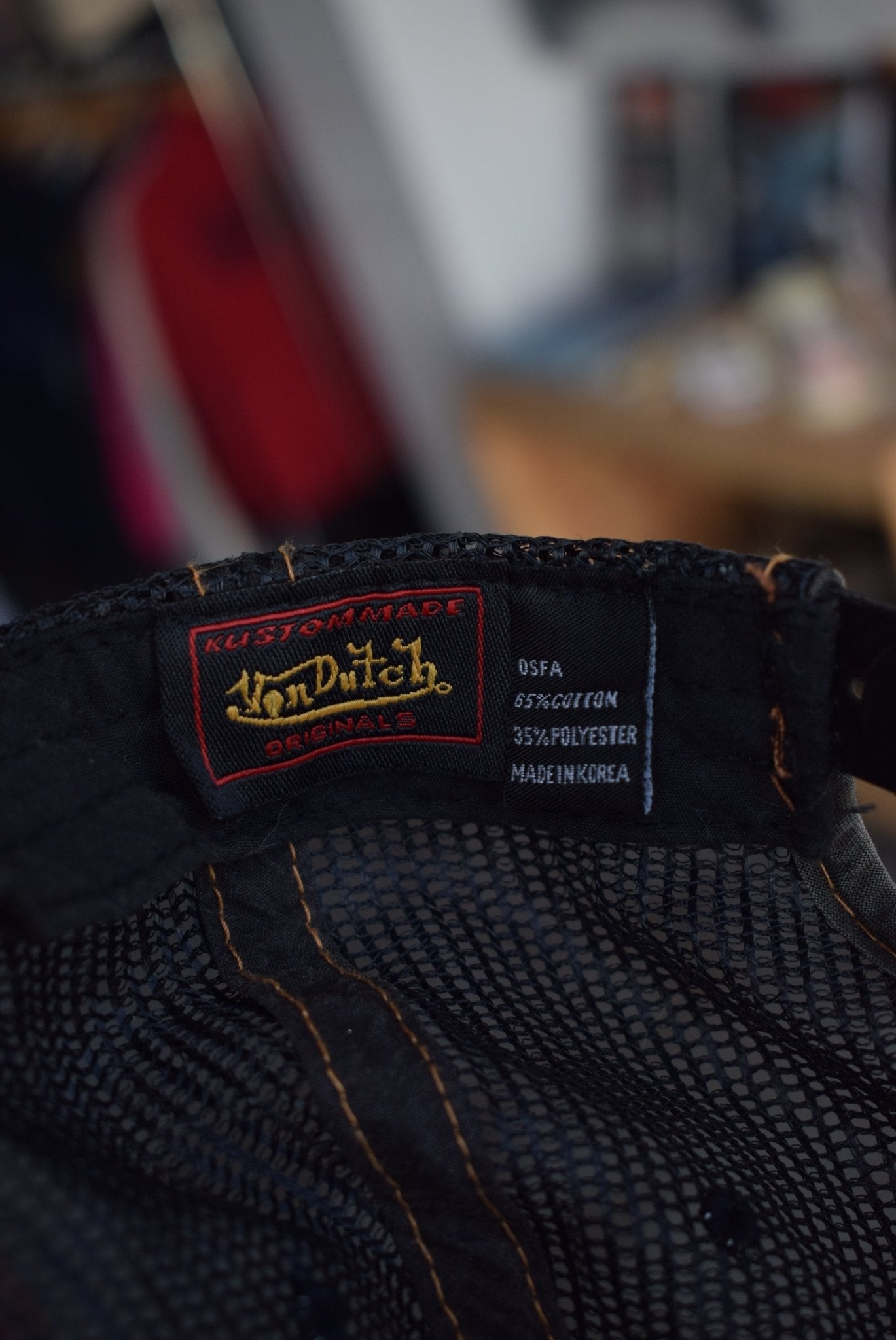 Vintage Von Dutch Embroidered Hat - Retrospective Store