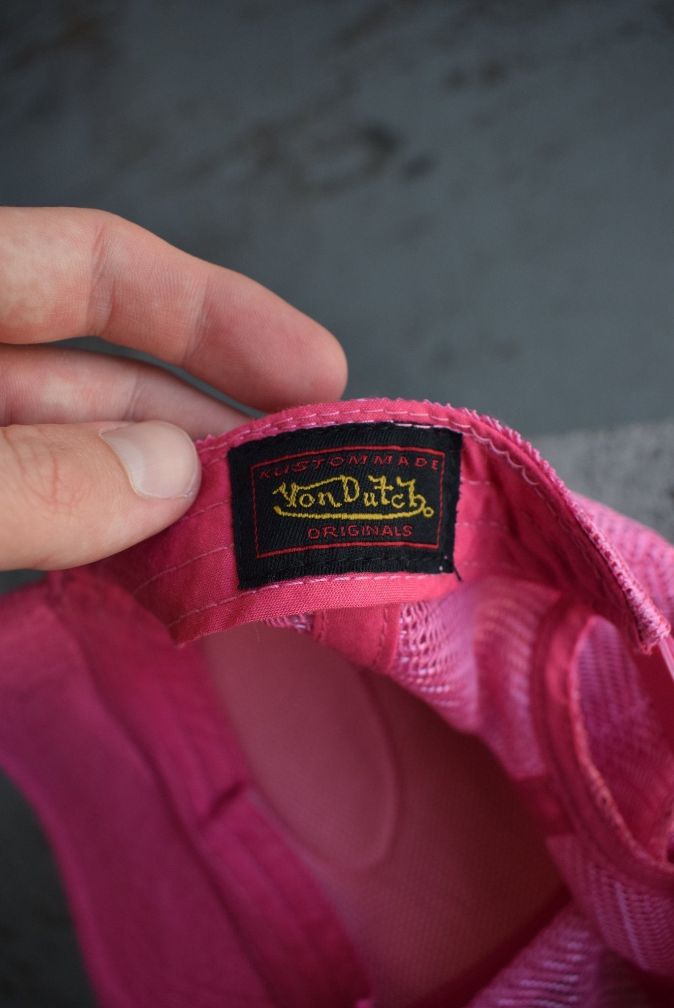 Vintage Von Dutch Embroidered Hat - Retrospective Store