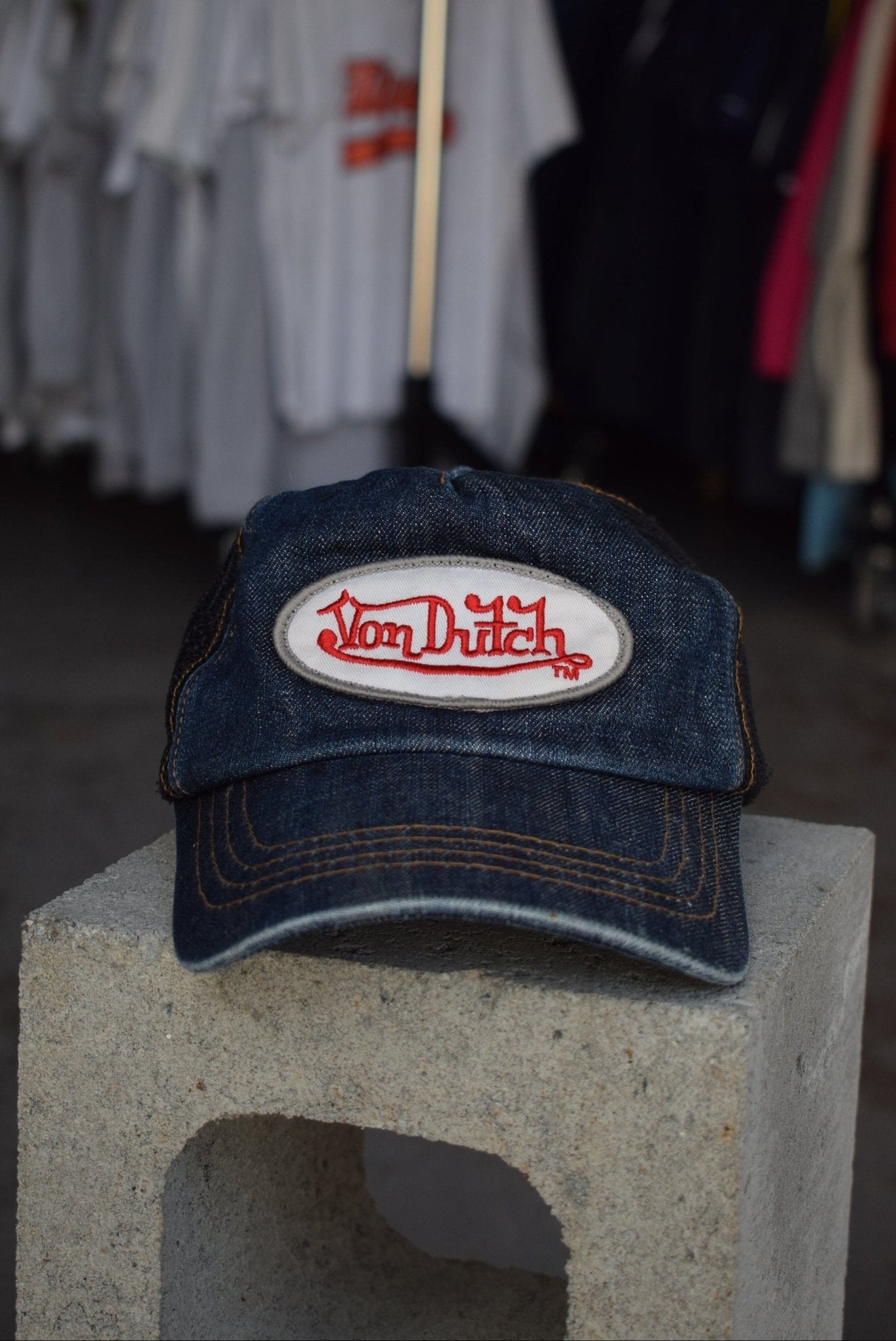 Vintage Von Dutch Embroidered Hat - Retrospective Store