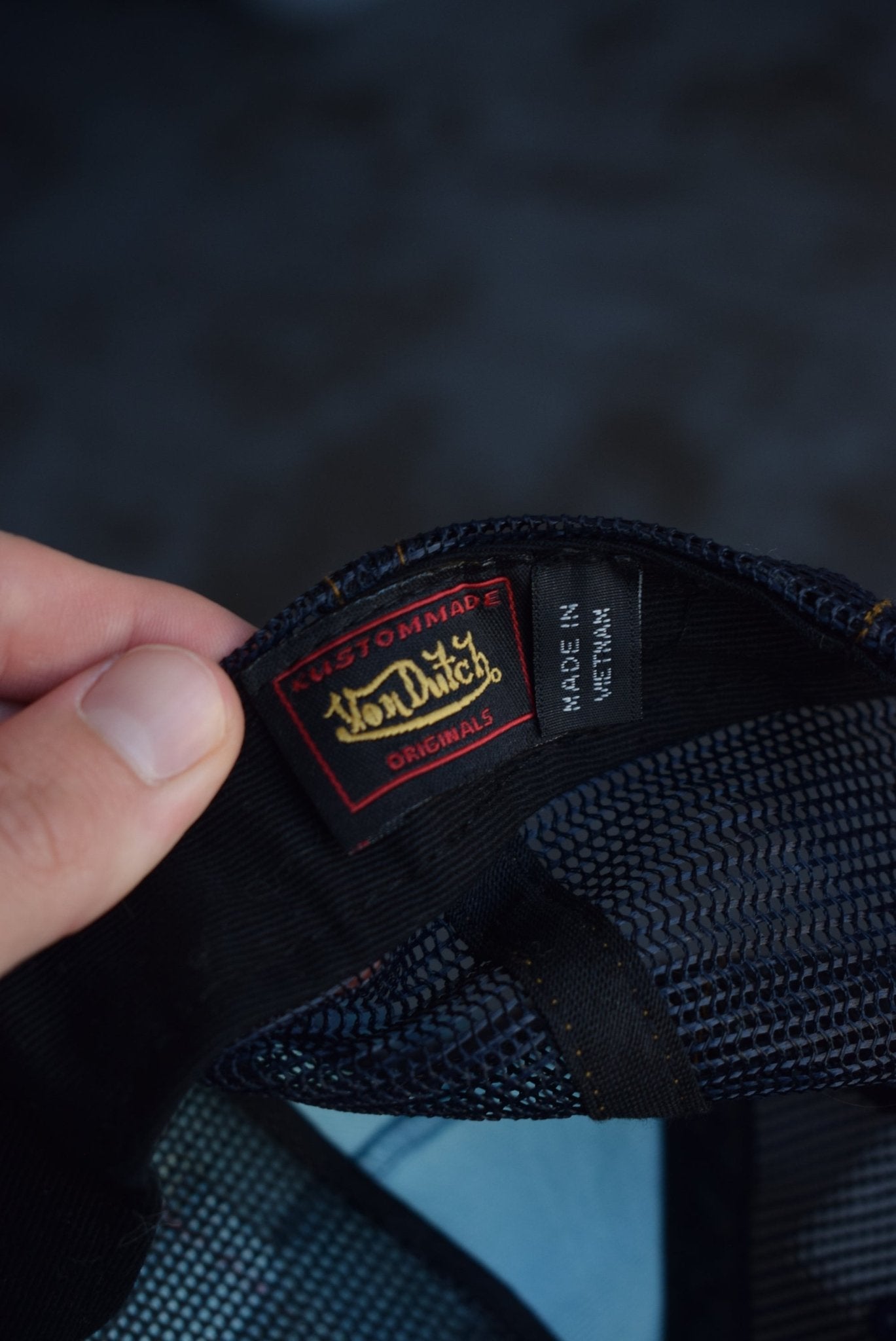 Vintage Von Dutch Embroidered Hat - Retrospective Store