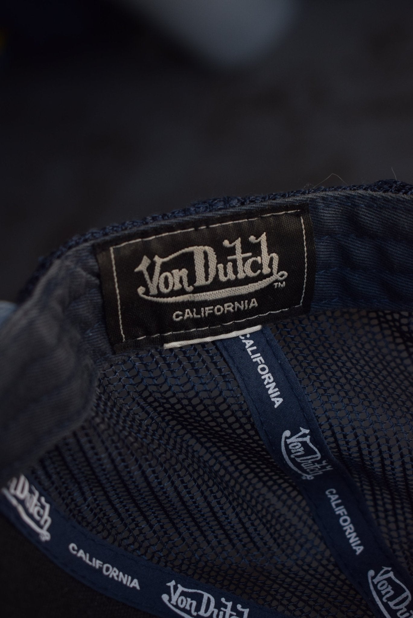 Vintage Von Dutch Embroidered Hat - Retrospective Store